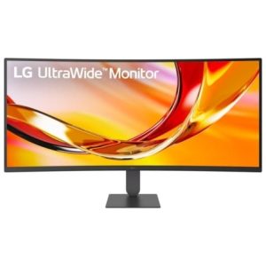 LG UltraWide 34U640B-B - Monitor LED - curvo - 34" - 3440 x 1440 WQHD @ 144 Hz - VA - 300 cd/m² - 4000:1 - HDR10 - 5 ms - 2xHDMI, DisplayPort, USB-C