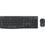 Teclado y Ratón Inalámbricos Logitech Silent Touch MK295/ Grafito