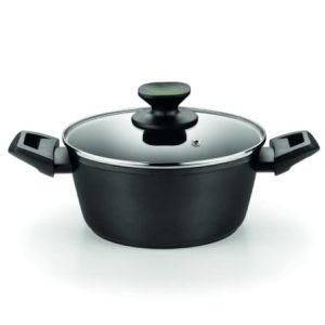 Cacerola Alta Monix Green M480320/ Ø20cm/ Aluminio forjado/ Apta para Inducción