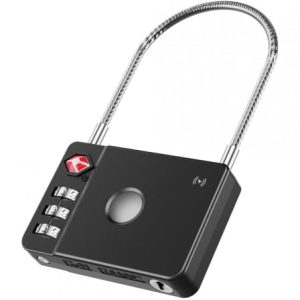 Cadeado Localizador Inteligente Muvit For Change MiLi MiLock Duo MCLOK0001/ Combinação de 3 Dígitos