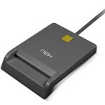 Leitor de DNI e Cartões Nox Card ID/ USB 2.0/ Preto