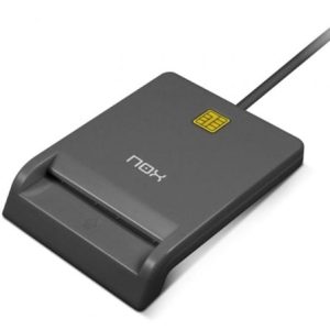 Leitor de DNI e Cartões Nox Card ID/ USB 2.0/ Preto