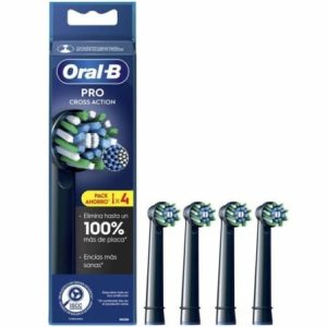 Cabeça de Substituição para escova Oral-B Pro Cross Action / Pack de 4 unidades