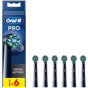 Cabeça de Substituição para Escova Oral-B Pro Cross Action / Pack de 6 unidades