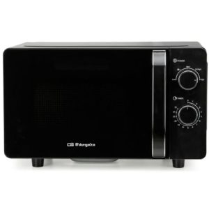 Microondas Orbegozo MI 2061 CE/ 700W/ Capacidad 20L/ Negro