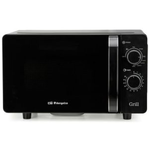 Microondas Orbegozo MIG 2071 CE/ 700W/ Capacidad 20L/ Función Grill/ Negro