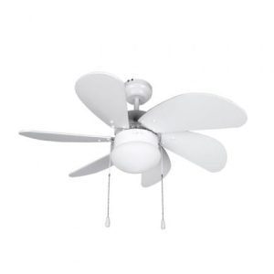 Ventilador de Teto Orbegozo CP 15076 B/ 50W/ 6 Pás/ 80cm/ 3 velocidades