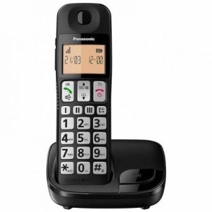 Telefone Sem Fios Panasonic KX-TGE310SP/ Preto