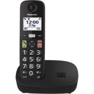 Telefone Sem Fios Panasonic KX-TGU110/ Preto