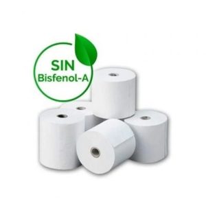 Caixa de Rolos de Papel Térmico Genérico 80x60 BPAF/ 80 x 60mm/ 80 unidades