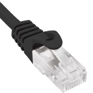 Cabo de Rede RJ45 UTP Phasak PHK 1852 Cat.6/ 25cm/ Preto