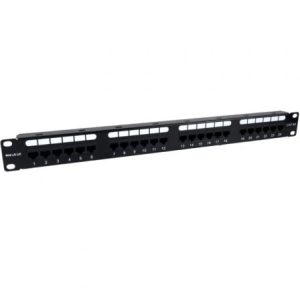 Painel de Distribuição Phasak PU 2421/ 24 Portas/ Cat.6A/ Altura 1U