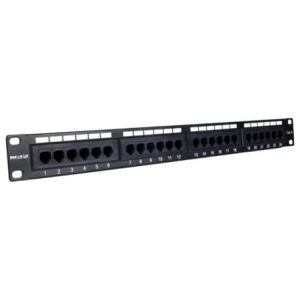 Painel de Distribuição Phasak PU 2971/ 24 Portas/ Cat.6A/ Altura 1U