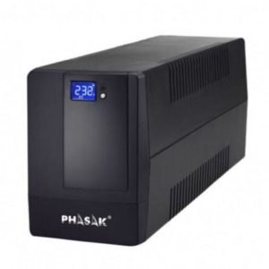 SAI de Linha Interativa Phasak 1000 VA LCD/ 1000VA/ 4 Saídas/ Formato Torre