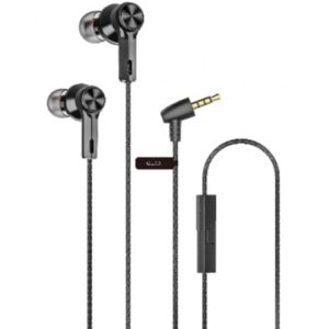 Auriculares Intra-auriculares Qubo EB-100/ com Microfone/ Jack 3.5/ Pretos