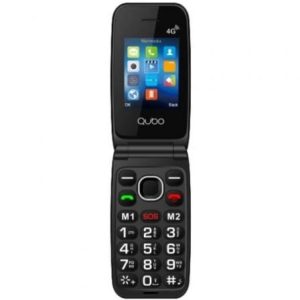 Telemóvel Qubo NEO2 NW BK 4G para Idosos/ Preto
