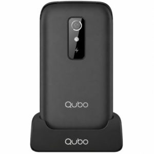 Teléfono Móvil Qubo P-220BKC 4G para Personas Mayores/ Negro