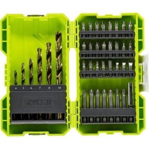 Estojo de 38 Pontas para Perfurar e Aparafusar Ryobi RAK38SDD
