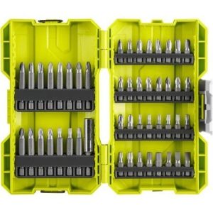 Estojo de 48 Pontas para Aparafusar Ryobi RAK48SSD
