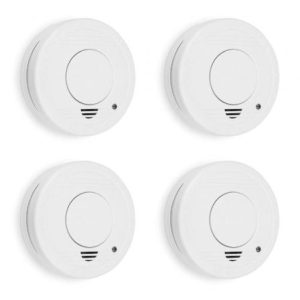 Detetor de Fumo Smartwares 10.100.41 / 4 Unidades