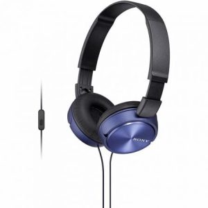Auriculares Sony MDRZX310APL/ com Microfone/ Jack 3.5/ Azuis