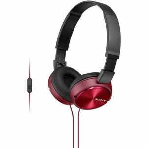 Auriculares Sony MDRZX310APR/ com Microfone/ Jack 3.5/ Vermelhos