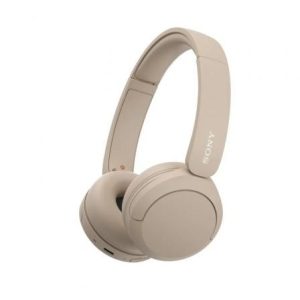 Auriculares Sem Fios Sony WH-CH520/ com Microfone/ Bluetooth/ Bege