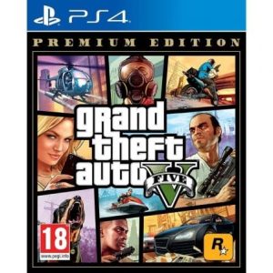 Jogo para Consola Sony PS4 Grand Theft Auto V Edição Premium