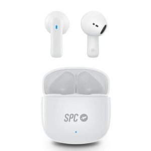 Auscultadores Bluetooth SPC Zion 2 Play com estojo de carregamento/ Autonomia 7h/ Brancos