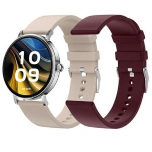 Smartwatch SPC Smartee Duo Velvet 9656B/ Notificações/ Frequência Cardíaca/ Branco