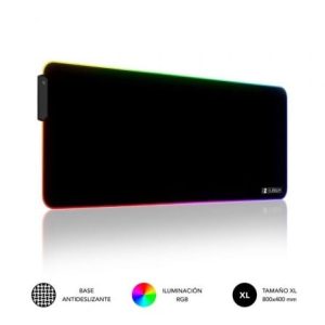 Tapete Subblim MP-02RGB01 LED RGB XL/ 800 x 300 x 4 mm