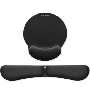 Pack de Apoio de Pulso e Tapete Ergonómico Subblim Ergo MemoryFlex