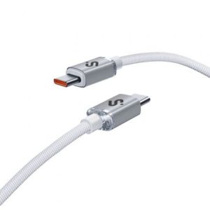 Cabo USB 2.0 Tipo-C Subblim Optimus/ USB Tipo-C Macho - USB Tipo-C Macho/ Até 60W/