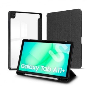Capa Subblim Clear Shock Case para Samsung A11+/ Preta