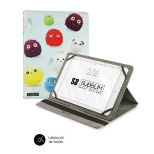 Capa Subblim Trendy Furry para Tablets de 9.6"-11"/ Preta