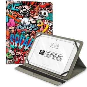 Capa Subblim Trendy Graffiti para Tablets de 9.6"-11"