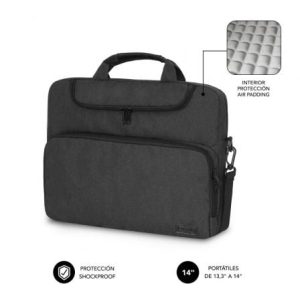 Maletim Subblim Air Padding para Portáteis até 14"/ Cinzento Escuro