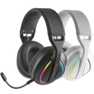 Auriculares Gaming Sem Fios com Microfone Mars Gaming MHW-QUASAR/ Jack 3.5/ Bluetooth/ Pretos