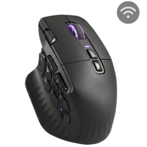 Ratón Gaming Mars Gaming MMW-HEX16/ Batería Recargable/ Hasta 24000 DPI
