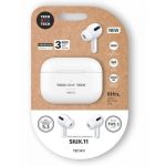 Auriculares Bluetooth Tech One Tech SIUX.11 TEC1411/ com estojo de carregamento/ Autonomia 6h/ Brancos