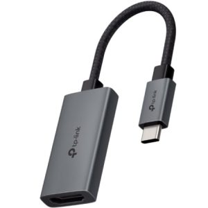 Conversor HDMI 4K 60Hz TP-Link UA520C/ HDMI Fêmea - USB Tipo-C Macho/ 10cm/ Cinz