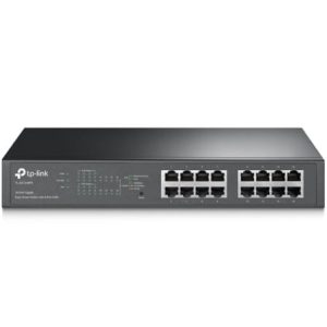 Switch TP-Link TL-SG1016PE/ 16 Portas/ RJ45 10/100/1000/ PoE+