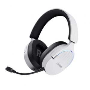 Auriculares Gaming Sem Fios com Microfone Trust Gaming GXT 491 Fayzo/ Bluetooth/ Jack 3.5/ Brancos