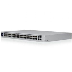 Switch Ubiquiti USW-48-POE/ 48 Portas/ RJ45 10/100/1000 PoE/ SFP
