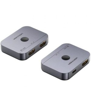 Comutador Bidirecional HDMI 2.1 8K Vention AKPH0 HDMI Fêmea/USB-C Fêmea - 2x HDMI Fê