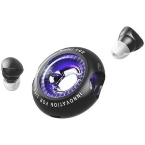 Auriculares Bluetooth Vention NBRB0 com estojo de carregamento/ Autonomia de 6h/ Pretos