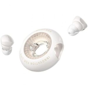 Auriculares Bluetooth Vention NBRN0 com estojo de carregamento/ Autonomia 6h/ Bege