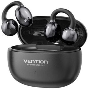 Auriculares Bluetooth Vention Echo Clip A11 Pro com estojo de carregamento/ Autonomia 6h/ Preto