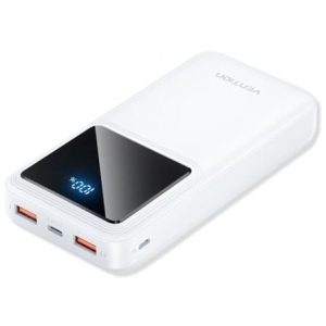 Powerbank 20000mAh Vention FHLW0/ 22.5W/ Branco