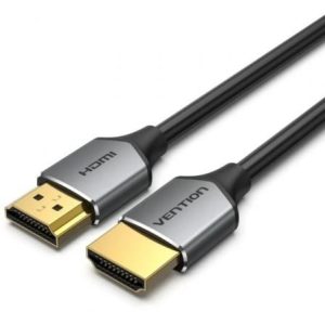 Cabo HDMI 2.0 4K Vention ALEHG/ HDMI Macho - HDMI Macho/ 1,5m/ Cinzento